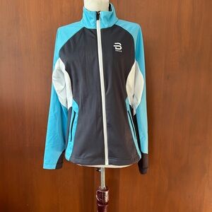 Bjorn Daehlie Blue and Gray Jacket